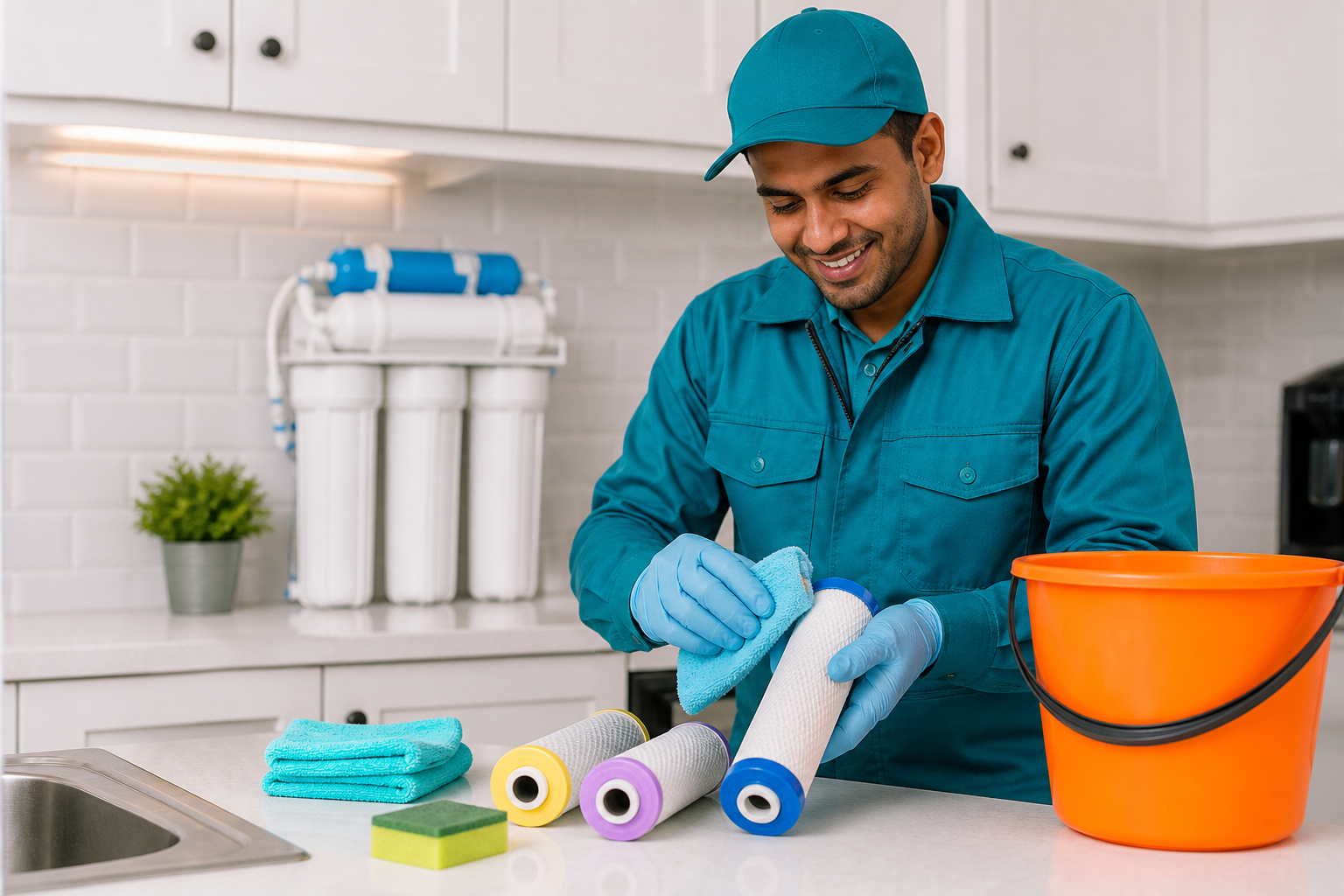 One-time cleaning & filter change